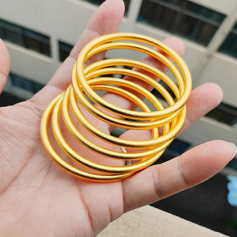 24K gold-plated 5N Heritage Lotus Bracelet - Image 6