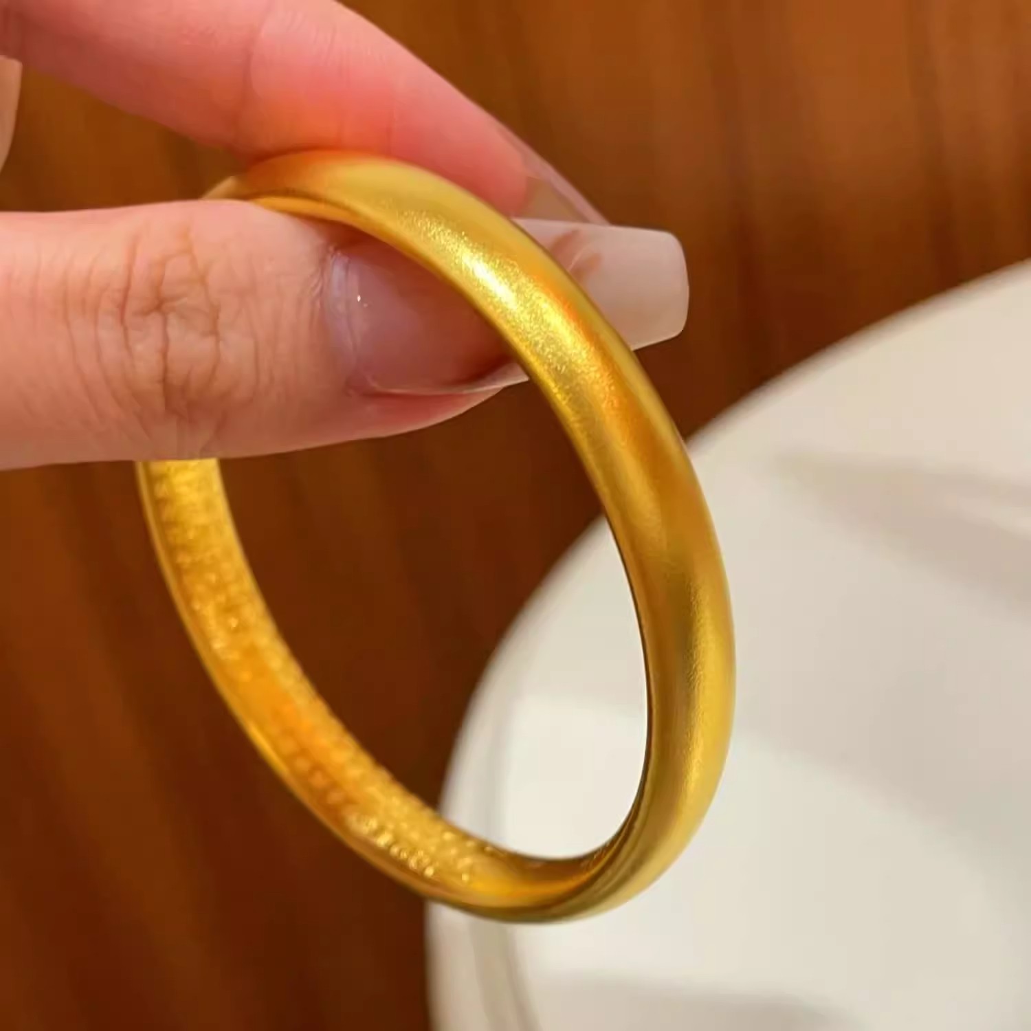 24K gold-plated Hundred Blessings Bracelet