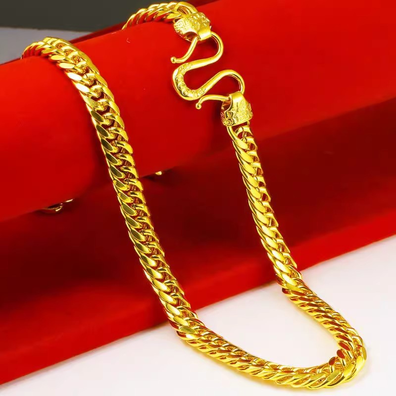 24K Gold-Plated Boss Necklace K8