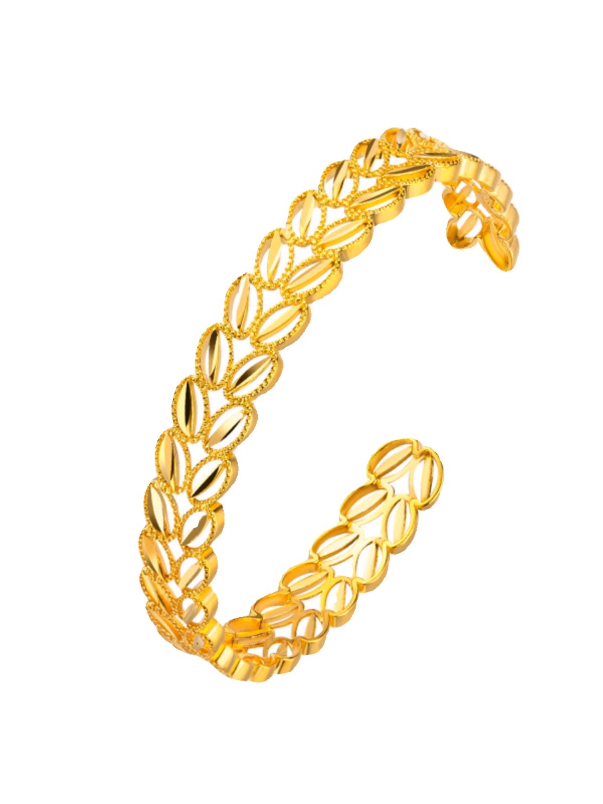 24K gold-plated wheat ear bracelet