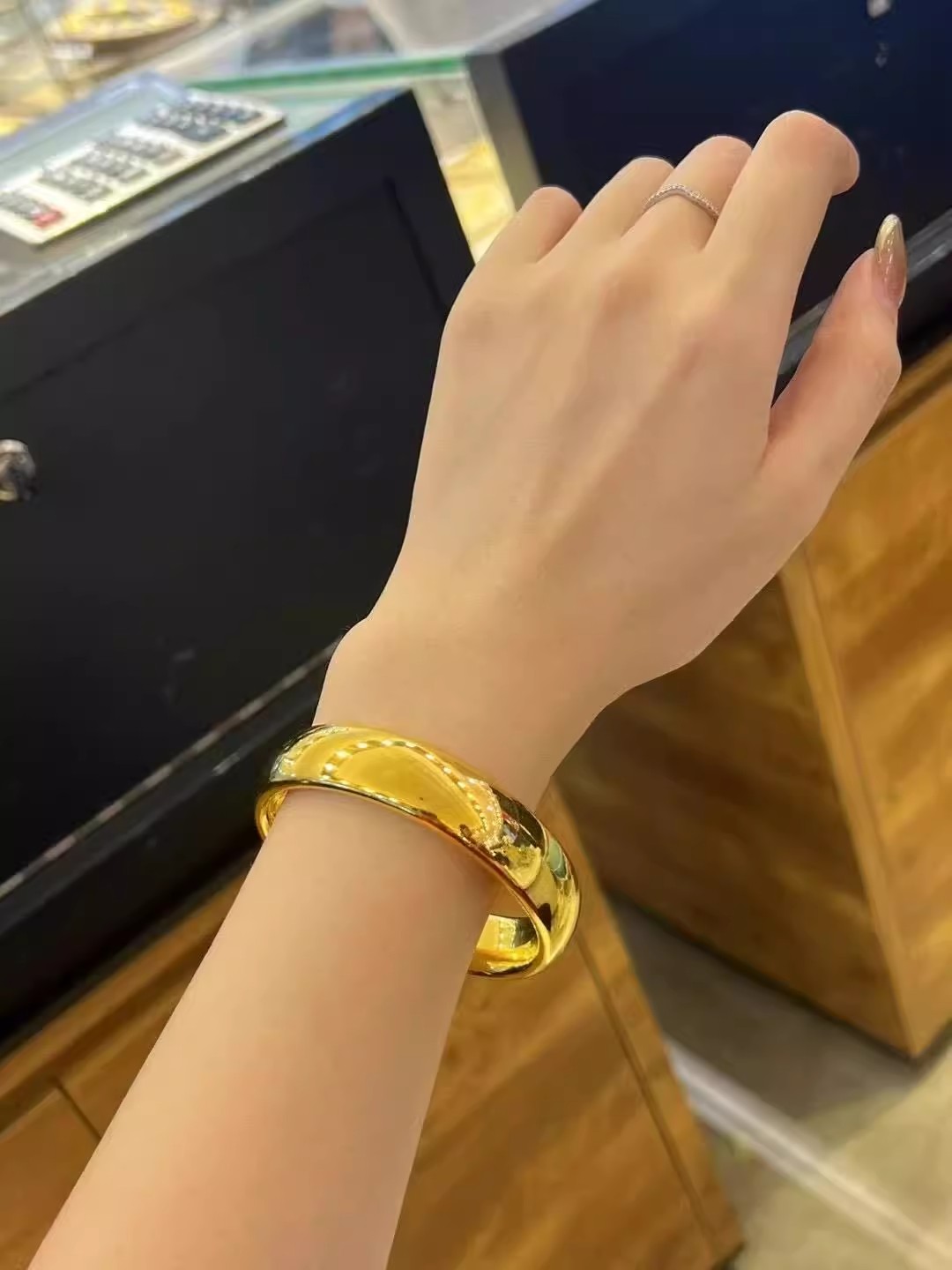 24K gold-plated 12M tire bracelet - Image 3