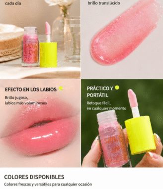 Grapefruit Peach Pink Lip Gloss